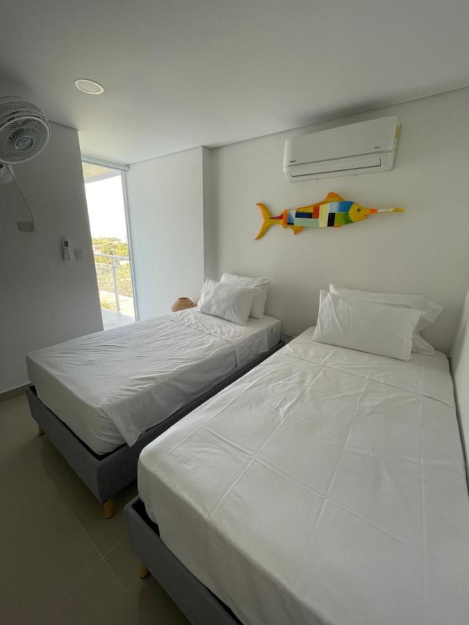 Апартаменты Infinity Blue - Playa Dormida Санта-Марта Экстерьер фото