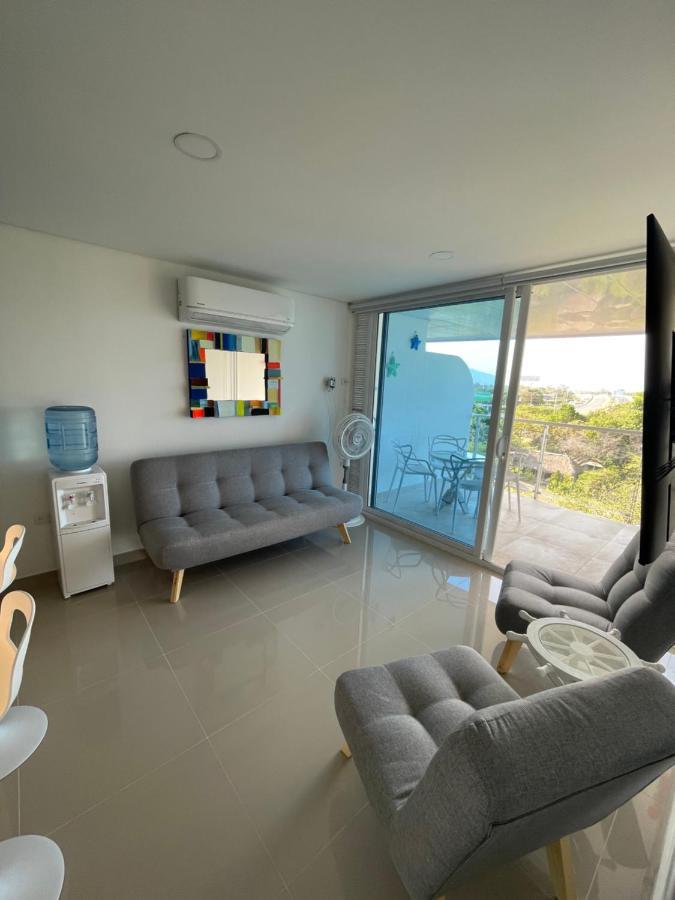 Апартаменты Infinity Blue - Playa Dormida Санта-Марта Экстерьер фото