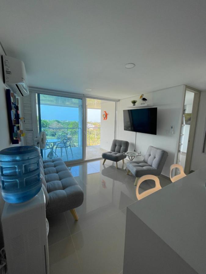 Апартаменты Infinity Blue - Playa Dormida Санта-Марта Экстерьер фото